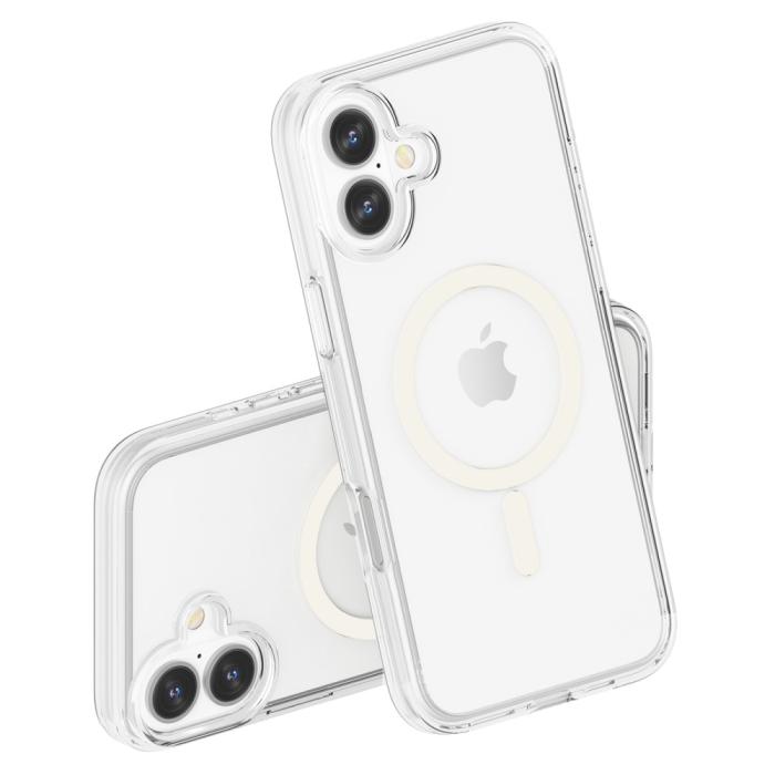 Bild 6,  iPhone 16 Skal MagSafe Transparent - Teknikhallen.se