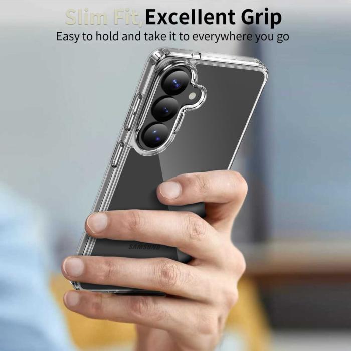 Bild 6, Tech-Protect Tech-Protect Galaxy S26 Skal FlexAir Hybrid Transparent - Teknikhallen.se