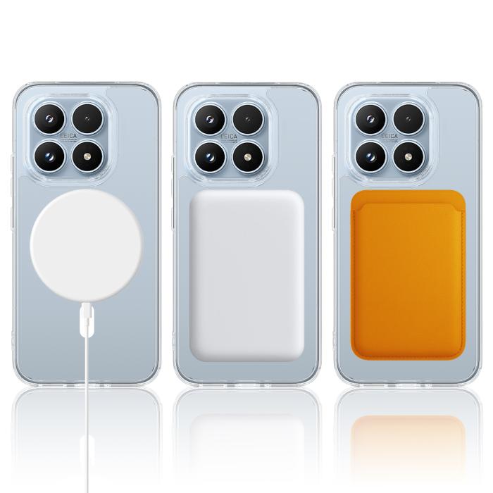 Bild 2,  Xiaomi 17 Skal Akryl/TPU Magsafe Premium Transparent - Teknikhallen.se
