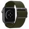 Spigen Spigen Apple Watch 42/44/45/46/49 mm Armband Fit Lite Khaki - Teknikhallen.se