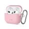 Tech-Protect Tech-Protect AirPods 3 Skal Silikon Hook Dusty Pink - Teknikhallen.se