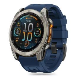 Tech-Protect Tech-Protect Garmin Fenix 51 mm Armband Silicone Navy Blue - Teknikhallen.se