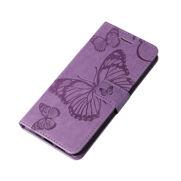Bild 5,  Samsung Galaxy A15 5G Fodral Fjäril Tryck Lila - Teknikhallen.se