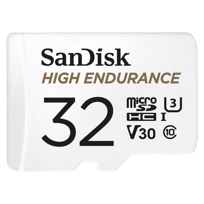 Bild 4, SanDisk SanDisk MicroSDHC 32 GB High Endurance med adapter - Teknikhallen.se