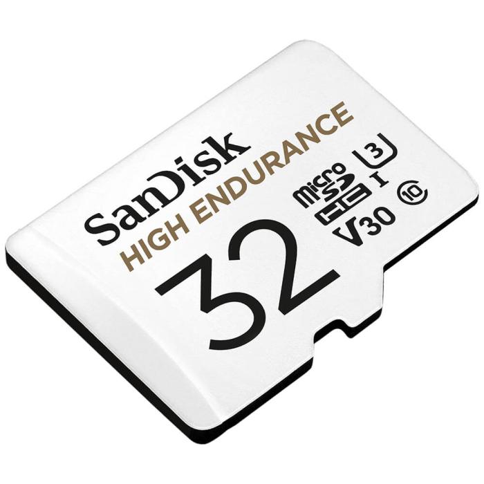 Bild 5, SanDisk SanDisk MicroSDHC 32 GB High Endurance med adapter - Teknikhallen.se