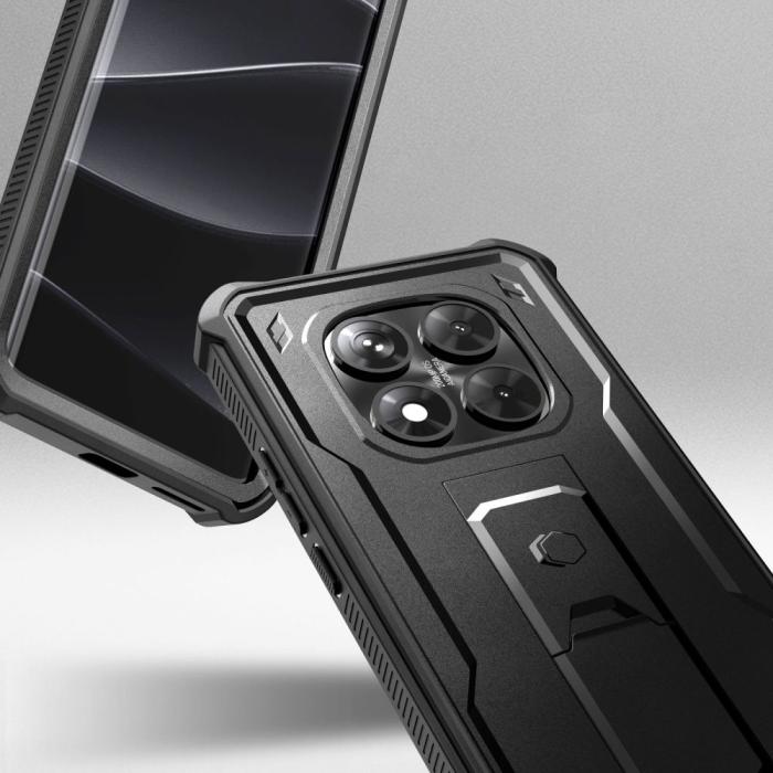 Bild 2, Tech-Protect Tech-Protect Xioami Redmi Note 14 Pro 5G Skal Kevlar Pro Svart - Teknikhallen.se