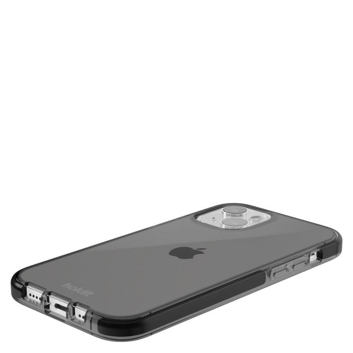 Bild 4, holdit holdit iPhone 15 Mobilskal Seethru Svart - Teknikhallen.se