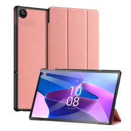 DUX DUCIS DUX DUCIS Lenovo Tab M10 Plus Gen 3 Fodral DOMO Tri-Fold Ljus Rosa - Teknikhallen.se