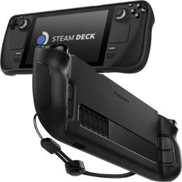 Spigen Spigen Steam Deck Skal Rugged Armor Matt Svart - Teknikhallen.se