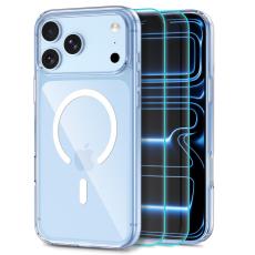Tech-Protect T-P iPhone 18 Pro/17 Pro Skal MagSafe FlexAir Hybrid + 2-PACK Sk&auml;rmskydd - Teknikhallen.se