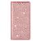  iPhone 15 Plus Fodral Flip Glitter Roséguld - Teknikhallen.se