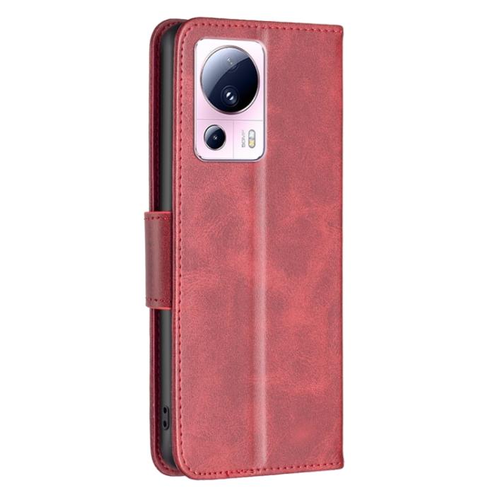 Bild 3,  Xiaomi 13 Lite 5G Fodral Solid Shark Läder Röd - Teknikhallen.se