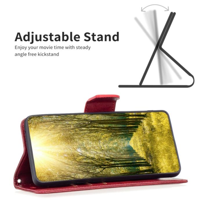 Bild 5,  Xiaomi 13 Lite 5G Fodral Solid Shark Läder Röd - Teknikhallen.se