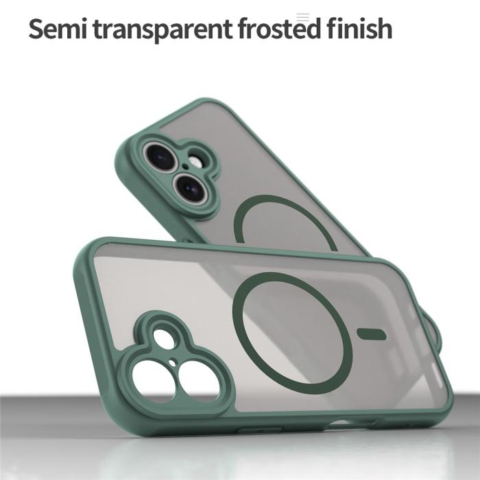 Bild 6,  iPhone 17 Skal MagSafe Hybrid Grön - Teknikhallen.se