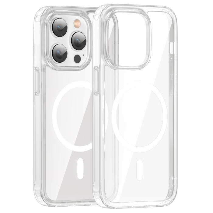 Bild 2, ColorPop ColorPop iPhone 14 Pro Max Skal CH MagSafe Transparent/Vit - Teknikhallen.se