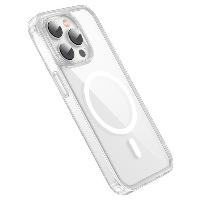 Bild 3, ColorPop ColorPop iPhone 14 Pro Max Skal CH MagSafe Transparent/Vit - Teknikhallen.se