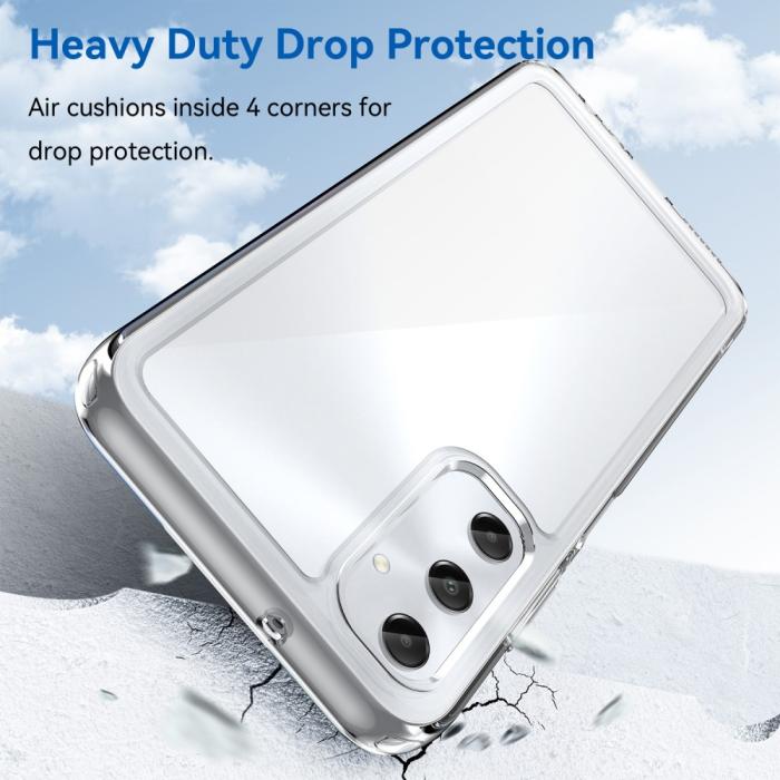 Bild 3,  Samsung Galaxy A05s 4G Skal TPU/Akryl Shockproof Transparent - Teknikhallen.se