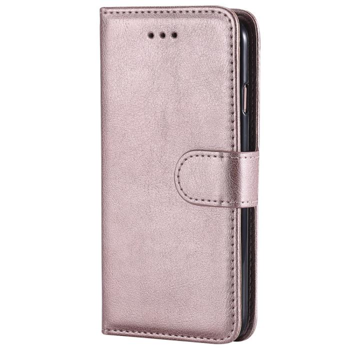 Bild 2,  iPhone 6/7/8/SE (2020/2022) - 2in1 Magnet/Plånboksfodral - Roséguld - Teknikhallen.se