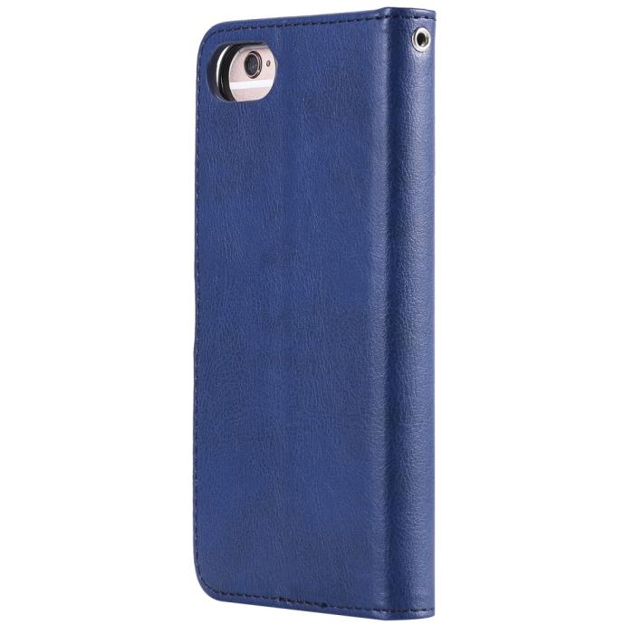 Bild 3,  iPhone 6/7/8/SE (2020/2022) - 2in1 Magnet/Plånboksfodral - Mörk Blå - Teknikhallen.se