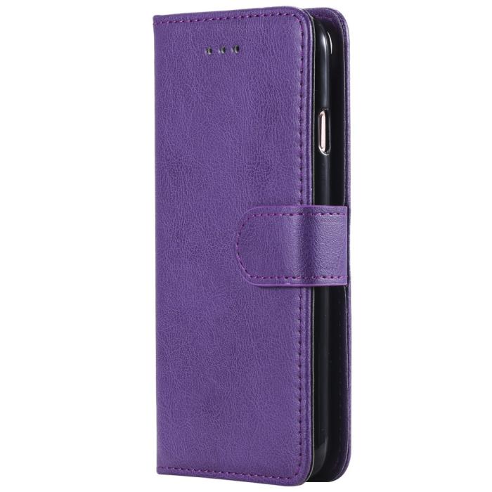 Bild 2,  iPhone 6/7/8/SE (2020/2022) - 2in1 Magnet/Plånboksfodral - Lila - Teknikhallen.se