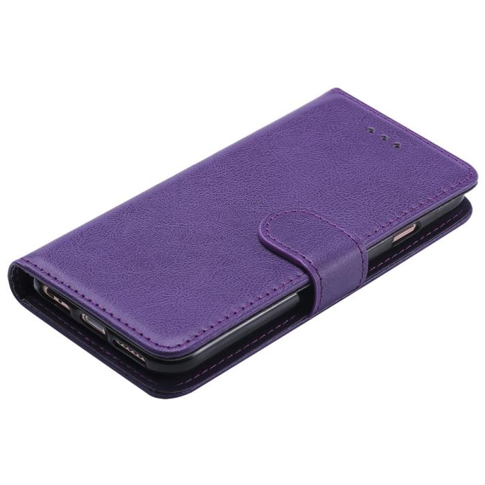 Bild 4,  iPhone 6/7/8/SE (2020/2022) - 2in1 Magnet/Plånboksfodral - Lila - Teknikhallen.se