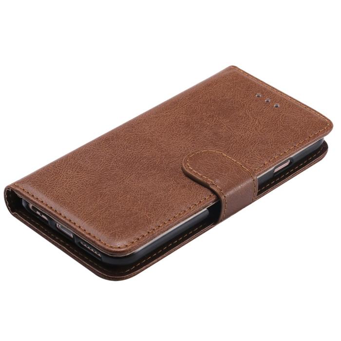 Bild 4,  iPhone 6/7/8/SE (2020/2022) - 2in1 Magnet/Plånboksfodral - Brun - Teknikhallen.se