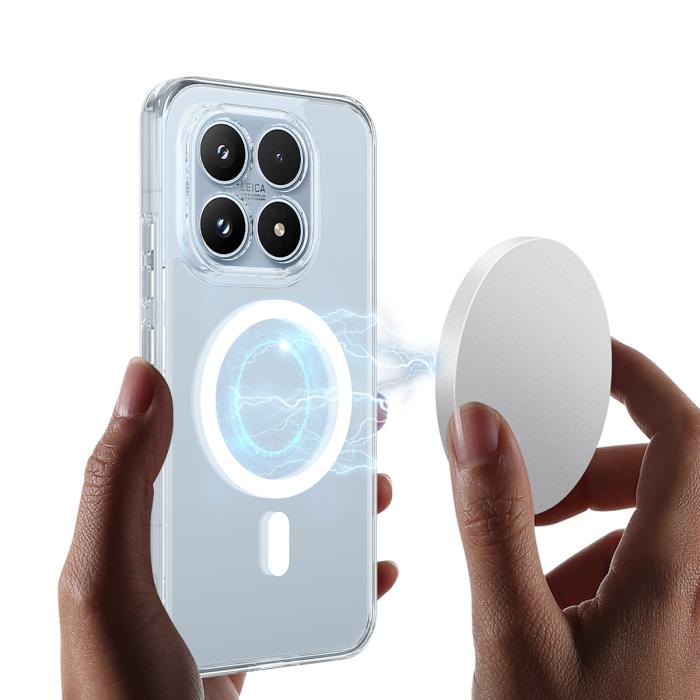 Bild 3,  Xiaomi 17 Skal Akryl/TPU Magsafe Premium Transparent - Teknikhallen.se
