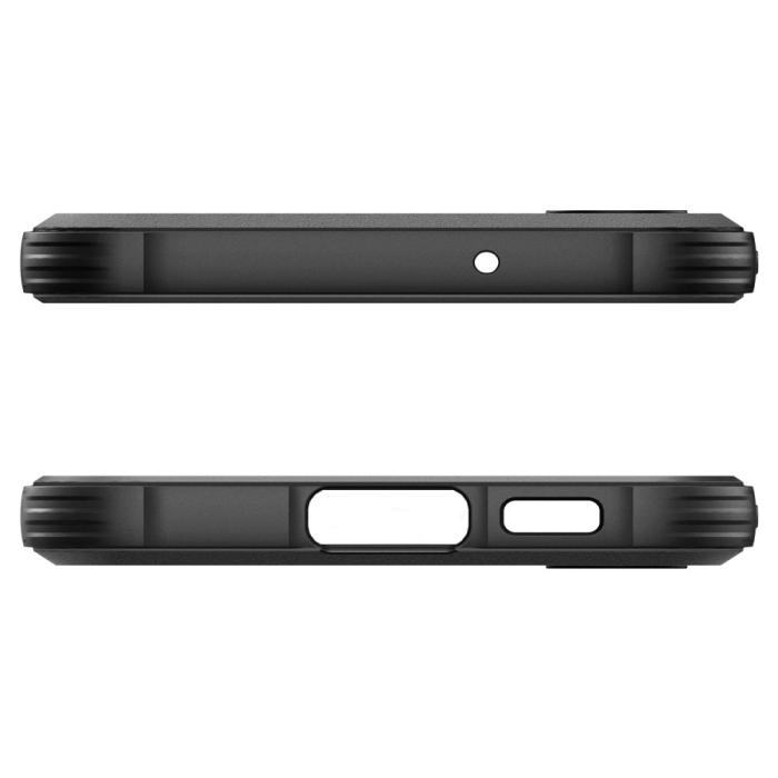 Bild 6, Spigen Spigen Samsung Galaxy S23 Skal Rugged Armor Matt Svart - Teknikhallen.se