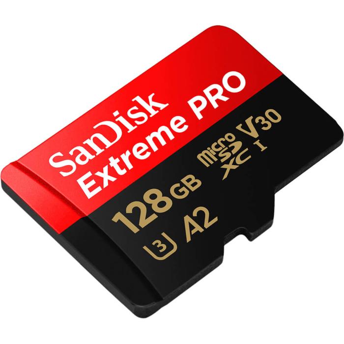 Bild 4, SanDisk SanDisk MicroSDXC Extreme Pro 128 GB 200MB/s Inkl. Adapter - Teknikhallen.se