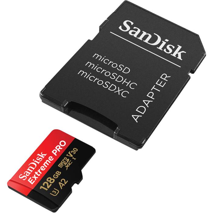 Bild 5, SanDisk SanDisk MicroSDXC Extreme Pro 128 GB 200MB/s Inkl. Adapter - Teknikhallen.se