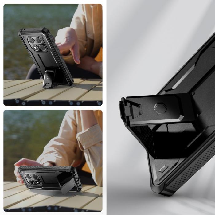 Bild 3, Tech-Protect Tech-Protect Xioami Redmi Note 14 Pro 5G Skal Kevlar Pro Svart - Teknikhallen.se