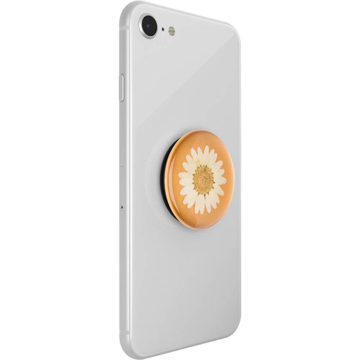 Bild 8, PopSockets PopSockets Avtagbart Grip med Ställfunktion Premium Pressed Flower White Daisy - Teknikhallen.se