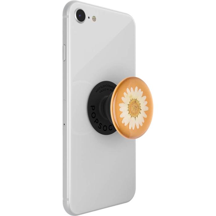 Bild 9, PopSockets PopSockets Avtagbart Grip med Ställfunktion Premium Pressed Flower White Daisy - Teknikhallen.se