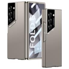 GKK GKK Galaxy Z Fold 6 Skal Med Sk&auml;rmskydd H&auml;rdat Glas Gr&aring; - Teknikhallen.se