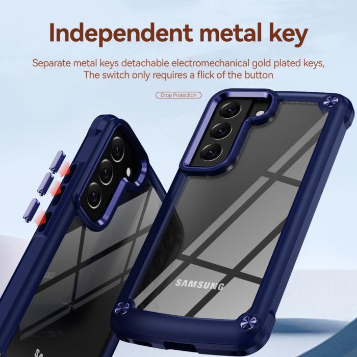 Bild 6,  Samsung Galaxy S23 Skal Xtreme Shockproof Hybrid Blå - Teknikhallen.se