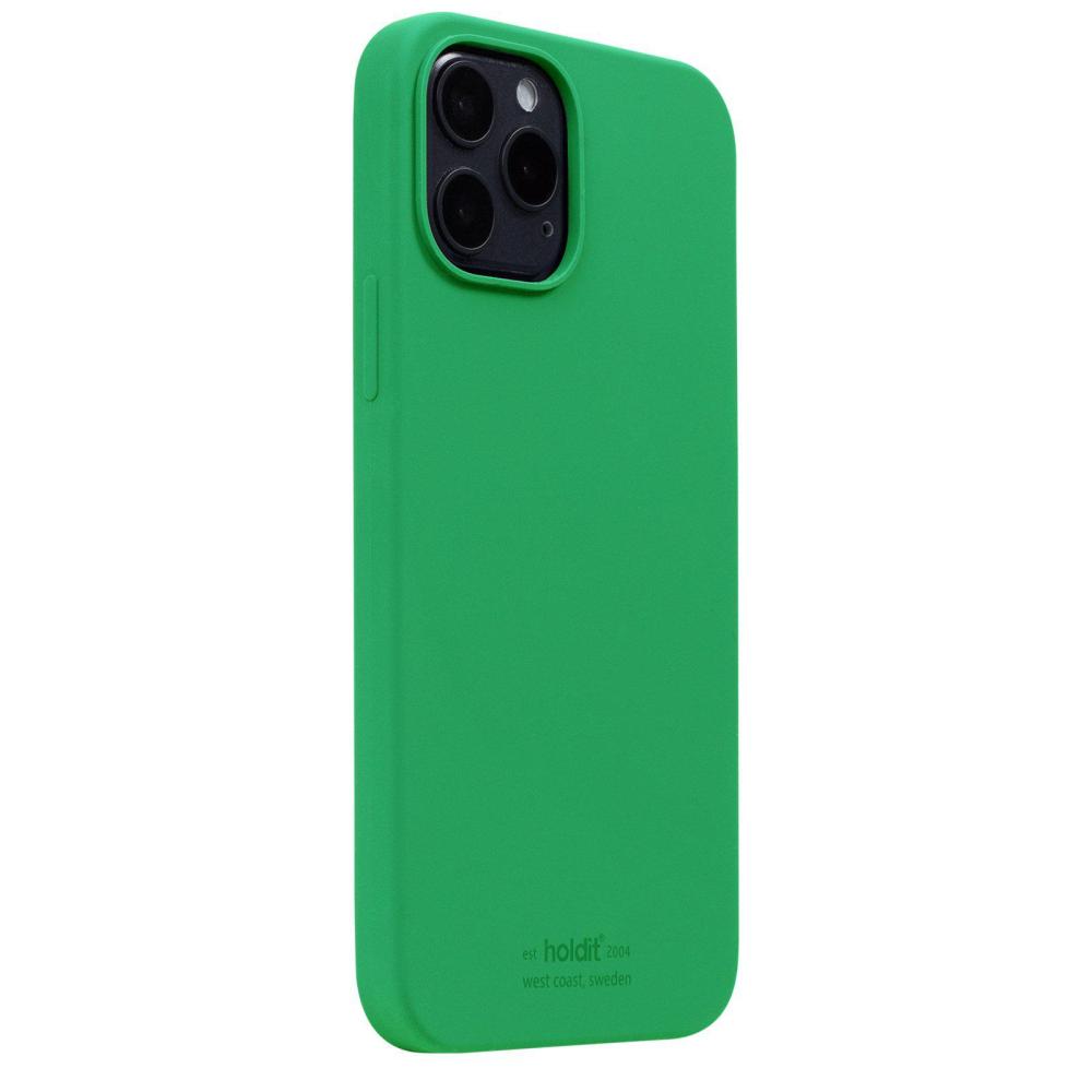 holdit holdit iPhone 12 Pro Max Skal Silikon Grass Green - Teknikhallen.se