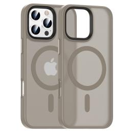  iPhone 16 Pro Max Skal MagSafe Hybrid Brun - Teknikhallen.se