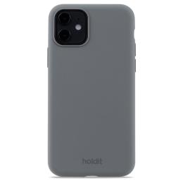 holdit holdit iPhone 11/XR Mobilskal Silikon Space Gray - Teknikhallen.se