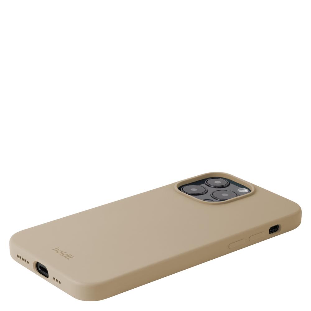 holdit holdit iPhone 14 Pro Max Mobilskal Silikon Latte Beige - Teknikhallen.se