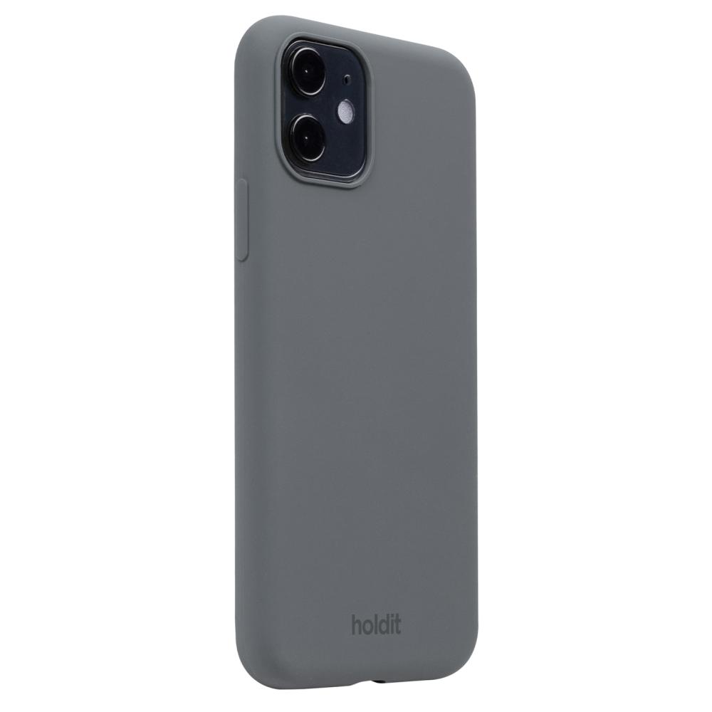 holdit holdit iPhone 11/XR Mobilskal Silikon Space Gray - Teknikhallen.se