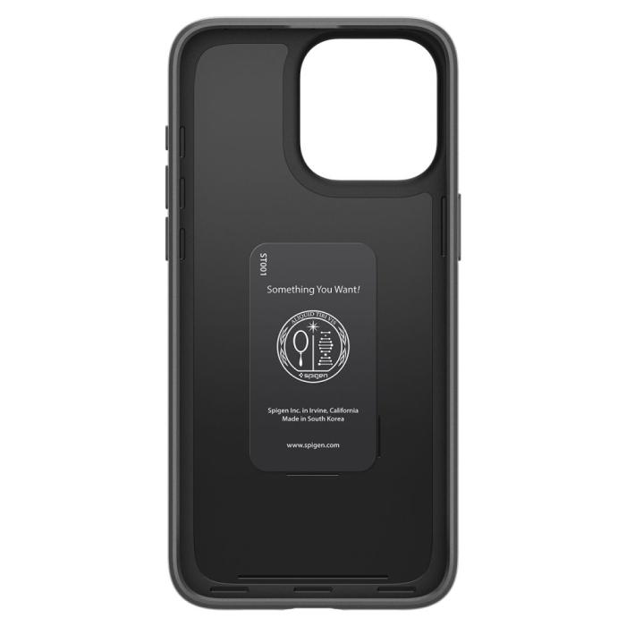 Bild 3, Spigen Spigen iPhone 15 Pro Skal Thin Fit Svart - Teknikhallen.se