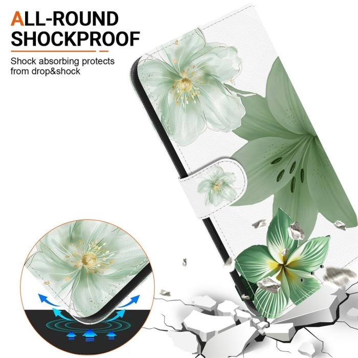 Bild 5,  Google Pixel 11 Pro XL Fodral Med Tryck Blommor Grön - Teknikhallen.se