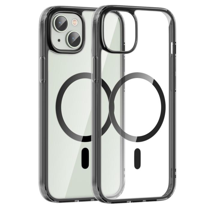 Bild 2, ColorPop ColorPop iPhone 15 Plus Skal CH MagSafe Transparent/Svart - Teknikhallen.se