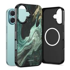 Tech-Protect Tech-Protect iPhone 16 Skal MagSafe Lamano Verde Aura - Teknikhallen.se