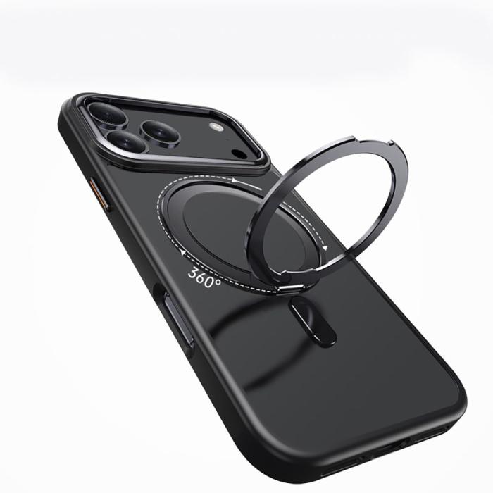Bild 6, Tech-Protect Tech-Protect iPhone 17 Pro Skal MagSafe MagRing Svart - Teknikhallen.se