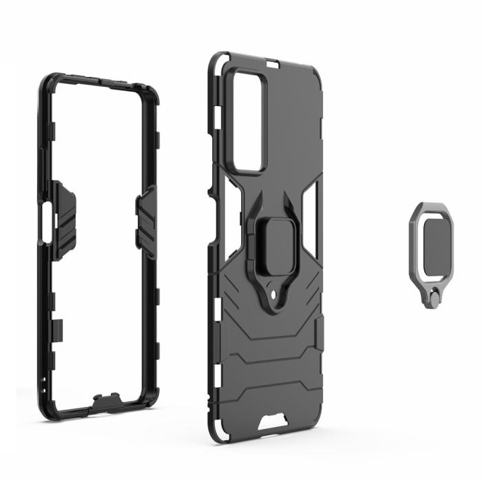 Bild 4,  Xiaomi Redmi Note 11 Pro 5G Skal Armor Hybrid Ring Blå - Teknikhallen.se