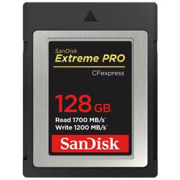 SanDisk SanDisk Cfexpress Extreme PRO 128GB 1700MB/s Minneskort - Teknikhallen.se