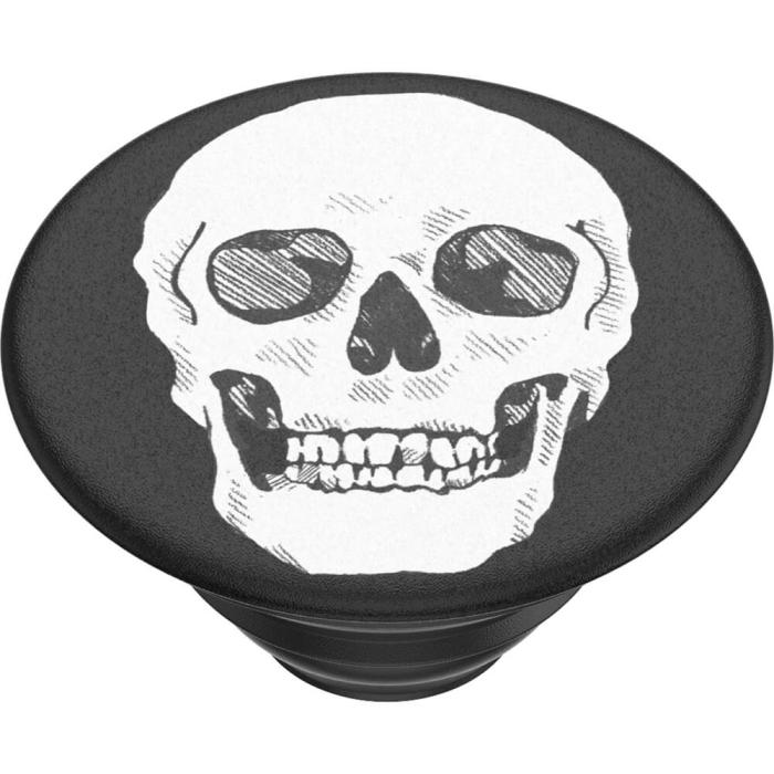 Bild 5, PopSockets PopSockets Avtagbart Grip med Ställfunktion Shaky Bones White - Teknikhallen.se