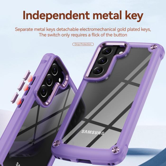 Bild 6,  Samsung Galaxy S23 Skal Xtreme Shockproof Hybrid Lila - Teknikhallen.se