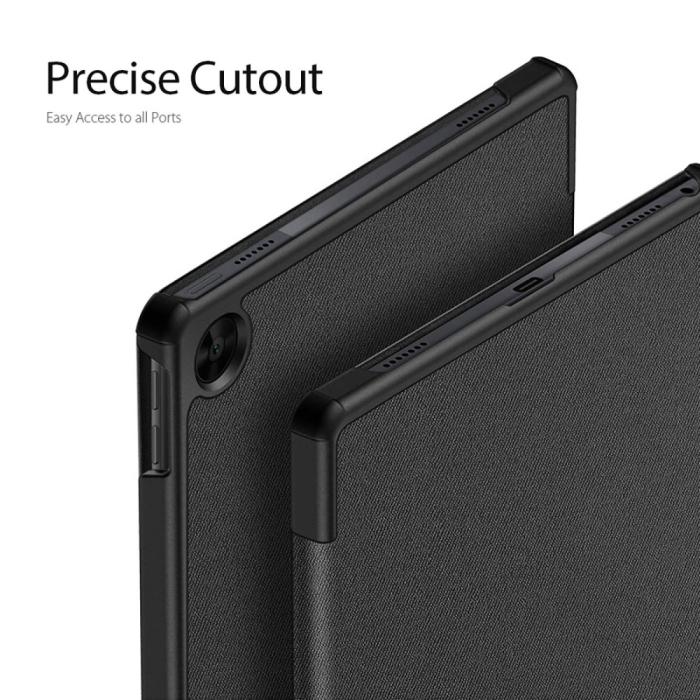 Bild 4, DUX DUCIS DUX DUCIS Lenovo Tab M10 Plus Gen 3 Fodral DOMO Tri-Fold Svart - Teknikhallen.se